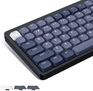 Womier Low Profile Keycaps, PBT Keycaps 144 Keys Custom Keyboard Key caps Full Set, Double Shot for 60% 65% 75% 80% 100% Mechanical Keyboard, Grey Womier Low Profile Keycaps, PBT Keycaps 144 Keys Custom Keyboard Key caps Full Set, Double Shot for 60% 65% 75% 80% 100% Mechanical Keyboard, Grey