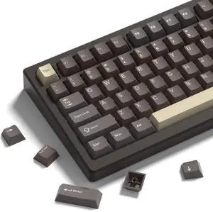 Womier Double Shot PBT Keycaps Set 130 Keys, Cherry Profile Custom Keycaps 60 65 75 100 Percent for 61/64/68/84/87/100/104/108 Retro Gaming Mechanical Keyboard, Brown Coffee Womier Double Shot PBT Keycaps Set 130 Keys, Cherry Profile Custom Keycaps 60 65 75 100 Percent for 61/64/68/84/87/100/104/108 Retro Gaming Mechanical Keyboard, Brown Coffee
