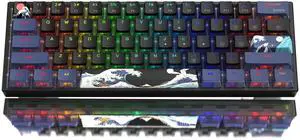 Womier 60% Percent Keyboard Gaming, Creamy Mechanical Wired Keyboard Anime Womier 60% Percent Keyboard Gaming, Creamy Mechanical Wired Keyboard Anime
