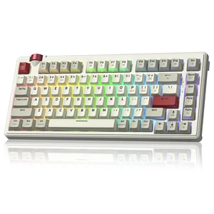 Redragon K777 75% Wireless Gasket Mechanical Gaming Keyboard with Knob Redragon K777 75% Wireless Gasket Mechanical Gaming Keyboard with Knob