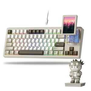 Womier DUO87 Modular 75% Mechanical Keyboard,Touch Screen Gaming Keyboard Womier DUO87 Modular 75% Mechanical Keyboard,Touch Screen Gaming Keyboard