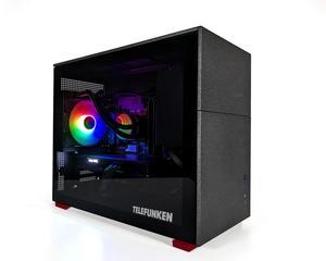 Telefunken Gaming Desktop PC - Intel i5-14600KF 5.30 GHz, RTX 4060 Ti 8GB, 16GB DDR5 5600MHz,1TB SSD Gen4+ 1TB HDD, RGB Cooling, 650 Watts, WiFi 6E,BT 5.3,Win11P