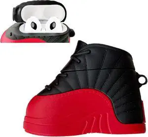 Shoe Box Case Cover fit for Airpods 3 3rd Generation 2021 (Red), 3D Creative Sports Shoes Cute Cartoon Funny Fun, Soft Silicone Skin Keychain Ring, for Girls Boys Teens Men