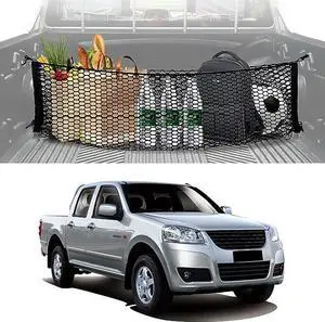 Truck Bed Cargo Net for Trunk Storage, Storage Mesh, Food Organizer, Truck Cargo Net, Automotive Cargo Net