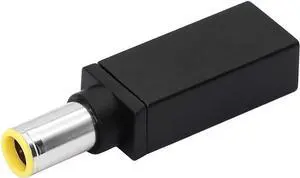 100W PD USB Type C Female Input to DC 7.9mm x 5.5mm Power Charging Adapter for T60 T61 T400 T410 T420 T430 T500 T510 T520 T530 X60 Z60 X200 X201 X220(Black 2)(100w-7955a2)