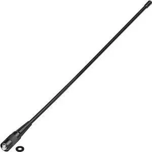 Dual Band VHF UHF 136-174MHz 400-470MHz Ham Radio Antenna Two Way Radio Antenna Walkie Talkie Flexible Whip Antenna SMA Female for Kenwood Wouxun Baofeng Radios BF-F8HP UV-5R UV-82 BF-888S