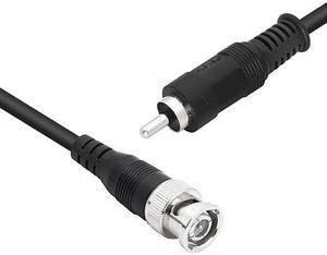 BNC to RCA Adapter Cable 75 Ohm BNC Male to RCA Male RG59U Coaxial Cable1M/3.3FT
Visit the YACSEJAO Store