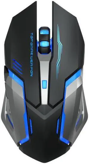 6D black cute girls wireless gaming mouse shine rechargeable mute robot ZG49 mouse