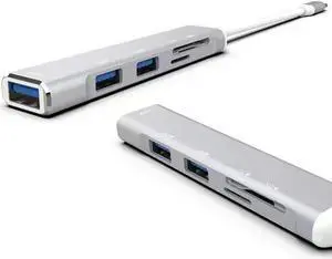 USB Docking Station, USB C Hub USB 3.0 to Dual HDMI VGA Adapter Triple Display USB C Laptop Docking Station Dual Display for MacBook Pro/Air/M1/M2/Mac, USB C Hub for Dell/HP/Lenovo/Surface