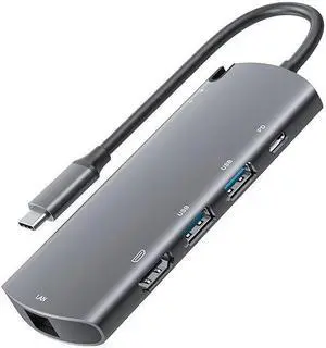 M.2 solid state drive enclosure typec six-in-one splitter hdmi external interface usb laptop docking station