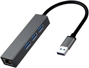 Gigabit Ethernet Port 4-in-1 Docking Station (Grey) PC HDMI Converter USB3.0 Docking Station Thunderbolt 3 Expansion