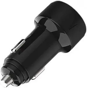 Black PD+QC3.0 38W (Unpackaged) Car Charger Super Fast Charger