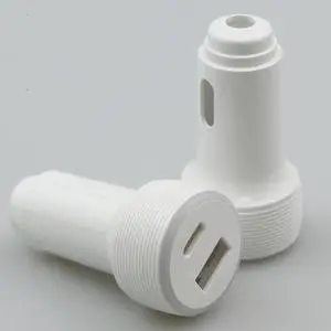 Car charger shell car charging head plastic shell power adapter shell-white