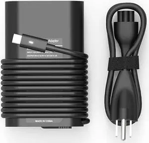 65W 45W USB C Laptop Charger for Dell Latitude 7420 7370 7275 5285 5420 5520 5320 7320 5430 5530 7330 7430 9430 7410 5179 7390 5290 2in1,XPS 13 Plus,Chromebook 3100 Type C AC Adapter Power Supply Cord