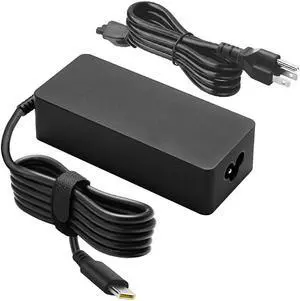 65W USB C Charger for Lenovo Thinkpad/Yoga/Chromebook Laptop Computer 65W 45W USB C Fast Power Adapter