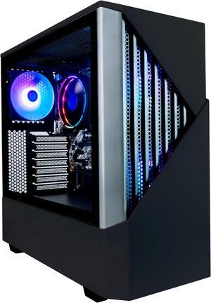 Periphio Reaper Gaming PC Computer - AMD Ryzen 5 5600G 4.4GHz, Radeon Vega 7 (4GB) iGPU, 16GB DDR4 3200MHz Gaming RAM, 1TB NVME M.2 SSD Storage, Windows 11 Gaming PC, 5G Wi-Fi