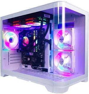 Periphio Atlas AMD Gaming PC, Liquid Cooled Ryzen 7 5700G (4.6GHz Turbo), Radeon RX Vega 8 Graphics (Gaming Optimized), 16GB RAM, 1TB SSD, Windows 11 Desktop Computer, WiFi + Bluetooth, 1080p Gaming Periphio Atlas AMD Gaming PC, Liquid Cooled Ryzen 7 5700G (4.6GHz Turbo), Radeon RX Vega 8 Graphics (Gaming Optimized), 16GB RAM, 1TB SSD, Windows 11 Desktop Computer, WiFi + Bluetooth, 1080p Gaming