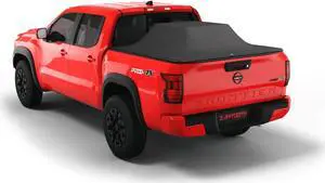Sawtooth Expandable Tonneau Cover | Truck Bed Cover | Compatible with 2022-Present Nissan Frontier (5 Bed)