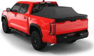 Sawtooth Expandable Tonneau Cover | Truck Bed Cover | Compatible with 2022-Present Toyota Tundra (6-6 Bed)