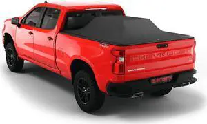 Sawtooth Expandable Tonneau Cover | Truck Bed Cover | Compatible with 2019 Present GMC Sierra / Chevy Silverado | 6'-6" Bed