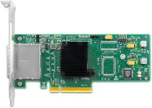 Shinreal PCIe x8  to 8 Port  External 6Gb/s SAS/SATA SFF-8088 Expansion Card sas2008-8e