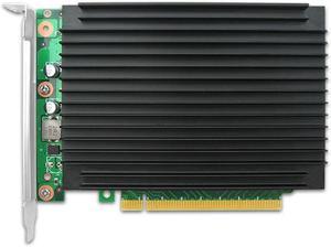 Shinreal PCIe 4.0 x16 to M.2 NVMe Adapter PCIe Bifurcation with Heatsink, 4 X4 NVMe M.2 SSD in Size 2242/2260/2280-PE3162-4I