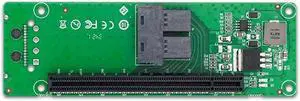 Shinreal 338PE-2 PCIe x4 to 2 Port Slot Adapter Card - 2 Port SFF-8643 to PCIe x16 Slot Adapter