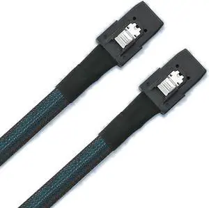 amphenol Internal Mini SAS 36Pin SFF 8087 to Mini SAS 36Pin SFF 8087 Male Cable