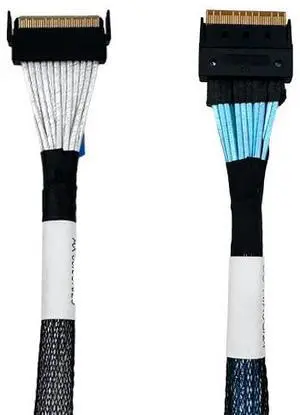 eshinreal MCIO 8i to  SFF-8654 8i High Speed SAS NVMe Cable L=1m