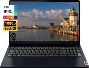 Lenovo Ideapad 3i 15.6" Full HD Touchscreen Intel Iris Xe Graphics Intel Core i5-1155G7 12GB RAM 1TB SSD HDMI USB-C 3.2 Bluetooth, Wi-Fi Windows 11 Pro Abyss Blue Bundle with HB Cable Storage