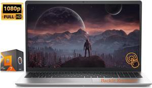 Dell Inspiron 15 Business Laptop 156 FHD Touchscreen AMD Ryzen 7 7730U Beats i71355U 32GB RAM 512GB SSD AMD Radeon Graphic Backlit KB HDMI USBC Wifi 5 Bluetooth 50 Webcam Windows 11 Home Silver