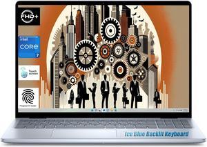 Dell Inspiron 16" FHD+ Touchscreen Business Intel core 7 150U (Beats i7-1355U) 16GB DDR5 RAM 512GB SSD Intel Graphics Wi-Fi 6E Bluetooth 5.3 HDMI USB-C 3.2 Backlit Fingerprint Windows 11 Home Ice Blue