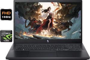 Acer - Nitro V 15.6" 144Hz FHD Gaming NVIDIA GeForce RTX 4060 Intel Core i7-13620H (Beats Ryzen 7-7840HS) 64GB DDR5 RAM 2TB SSD Backlit KB HDMI 2.1 USB-C 3.2 Wi-Fi Bluetooth Windows 11 Pro Black
