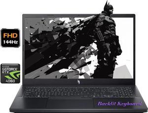 Acer - Nitro V 15.6" 144Hz FHD Gaming NVIDIA GeForce RTX 4060 Intel Core i7-13620H (Beats Ryzen 7-7840HS) 32GB DDR5 RAM 1TB SSD Backlit KB HDMI 2.1 USB-C 3.2 Wi-Fi Bluetooth Windows 11 Pro Black