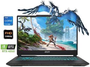 MSI Cyborg 15.6"144Hz FHD Gaming Laptop NVIDIA GeForce RTX 4050 Intel core i7-13620H (Beats Ryzen 7 7840HS) 32GB DDR5 RAM 2TB SSD Backlit KB Wi-Fi 6E Bluetooth 5.3 HDMI USB-C 3.2 Windows 11 Home