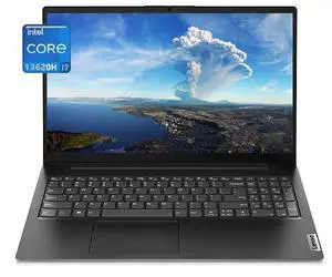 Lenovo V-Series V15 G4 15.6" Full HD Business Laptop Intel Core i7-13620H 40GB RAM 1TB SSD HDMI RJ45 Webcam Wi-Fi Bluetooth USB-C 3.2 Numeric Keypad Windows 11 Home Black