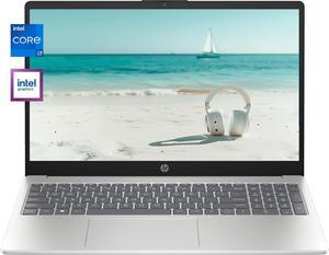 HP 15.6" IPS Full HD Business and School Laptop Intel core i7-1355U 64GB RAM 2TB SSD Intel Graphics Backlit Keyboard Wi-Fi 6 Bluetooth 5.3 HDMI USB-C 1080p Webcam Windows 11 Pro Diamond White