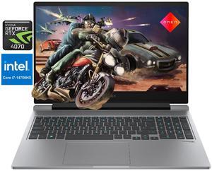 HP Omen 16.1" IPS FHD 144Hz Gaming Laprop NVIDIA GeForce RTX 4070 Intel Core i7-14700HX (Beats i9-13980HX) 32GB DDR5 RAM 512GB SSD RGB Backlit KB Wi-Fi 6E Bluetooth 5.3 HDMI 2.1 Windows 11 Pro Gray