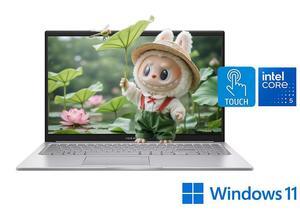Asus Vivobook Business Laptop 15.6" FHD Touchscreen Intel Core 5 120U (Beat i7-1355U) Intel Graphics 24GB RAM 512GB SSD Backlit KB Wi-Fi 6 Bluetooth 5.2 Fingerprint Webcam HDMI Windows 11 Home Silver