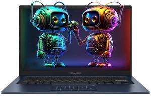 ASUS Vivobook Business Laptop 14" LED Full HD Intel Core 13th Gen i3-1315U (Beat i5-1235U) 16GB RAM 512GB SSD Intel UHD Graphics HDMI 1.4 USB-C 3.2 Bluetooth, Wi-Fi 5 Windows 11 Pro Blue