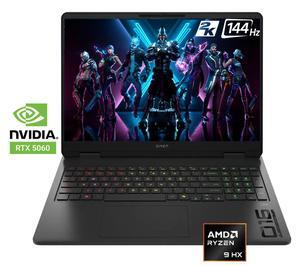 HP OMEN 16" IPS FHD+ 144Hz Gaming Laptop NVIDIA GeForce RTX 5060 8GB GDDR7 AMD Ryzen 9 8940HX (> i9-14900HX) 16GB DDR5 RAM 1TB SSD  RGB Backlit KB HDMI 2.1  Wi-Fi 6E BT 5.3 Win 11 Home Shadow Black