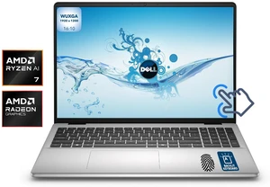 Dell 16 Plus Business 16" FHD+ Touchscreen AMD Ryzen AI 7 350 (Beat Ultra 7 255HX) AMD Radeon Graphics 64GB DDR5 RAM 2TB SSD Wi-Fi 6E BT 5.3 HDMI Backlit KB FP Reader Copilot+ Windows 11 Home Silver Dell 16 Plus Business 16" FHD+ Touchscreen AMD Ryzen AI 7 350 (Beat Ultra 7 255HX) AMD Radeon Graphics 64GB DDR5 RAM 2TB SSD Wi-Fi 6E BT 5.3 HDMI Backlit KB FP Reader Copilot+ Windows 11 Home Silver