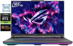 ASUS ROG Strix G16 16" 165Hz 3ms FHD+ Gaming Laptop NVIDIA GeForce RTX 5060 AMD Ryzen 9 9955HX (Beat Ultra 9 275HX) 64GB DDR5 RAM 1TB SSD Wi-Fi 6E Webcam RGB Backlit KB HDMI 2.1 Windows 11 Pro Gray ASUS ROG Strix G16 16" 165Hz 3ms FHD+ Gaming Laptop NVIDIA GeForce RTX 5060 AMD Ryzen 9 9955HX (Beat Ultra 9 275HX) 64GB DDR5 RAM 1TB SSD Wi-Fi 6E Webcam RGB Backlit KB HDMI 2.1 Windows 11 Pro Gray