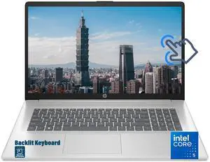 HP 17.3" IPS HD+ Touchscreen Business Laptop Intel Core 5 120U (Beats i5-1335U) Intel Graphics 32GB RAM 1TB SSD Backlit KB Wi-Fi 6 Bluetooth 5.4 Copilot AI 720p Webcam HDMI Windows 11 Home Silver HP 17.3" IPS HD+ Touchscreen Business Laptop Intel Core 5 120U (Beats i5-1335U) Intel Graphics 32GB RAM 1TB SSD Backlit KB Wi-Fi 6 Bluetooth 5.4 Copilot AI 720p Webcam HDMI Windows 11 Home Silver