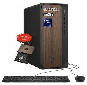 HP OmniDesk Business AI Desktop M03 Intel Core Ultra 5 225 (Beat Intel i5-14400) Intel Graphics 8GB DDR5 RAM 256GB SSD Keyboard and Mouse Wi-Fi 6 BT 5.4 HDMI DP RJ-45 Windows 11 Pro Black HP OmniDesk Business AI Desktop M03 Intel Core Ultra 5 225 (Beat Intel i5-14400) Intel Graphics 8GB DDR5 RAM 256GB SSD Keyboard and Mouse Wi-Fi 6 BT 5.4 HDMI DP RJ-45 Windows 11 Pro Black