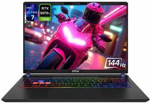 MSI Vector 16 HX AI 16" 144Hz FHD+ Gaming NVIDIA GeForce RTX 5070 Ti 12G GDDR7 Intel Core Ultra 7 255HX 32GB DDR5 RAM 1TB SSD RGB Backlit Wi-Fi 6E Bluetooth 5.3 Thunderbolt 5 HDMI 2.1 Win 11 Home Gray MSI Vector 16 HX AI 16" 144Hz FHD+ Gaming NVIDIA GeForce RTX 5070 Ti 12G GDDR7 Intel Core Ultra 7 255HX 32GB DDR5 RAM 1TB SSD RGB Backlit Wi-Fi 6E Bluetooth 5.3 Thunderbolt 5 HDMI 2.1 Win 11 Home Gray