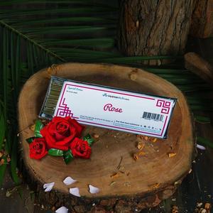 Rose Incense  8" 50 Sticks