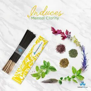 Concentration Incense 8" 12 Sticks