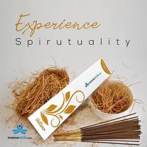 Vetiver Incense Sticks 8" 10