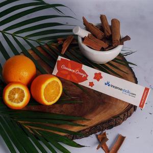 Cinnamon Orange Incense 8" 10 Sticks (2 Packs)